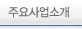 주요사업소개